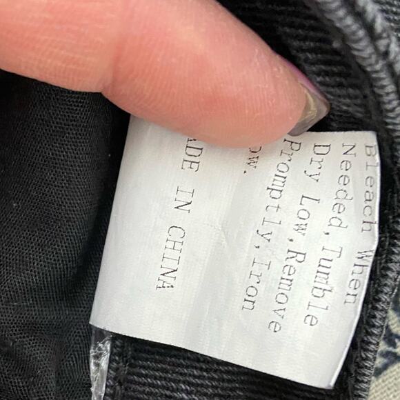 SHEIN Multicolor Patterned Jean Shorts - Picture 6 of 8